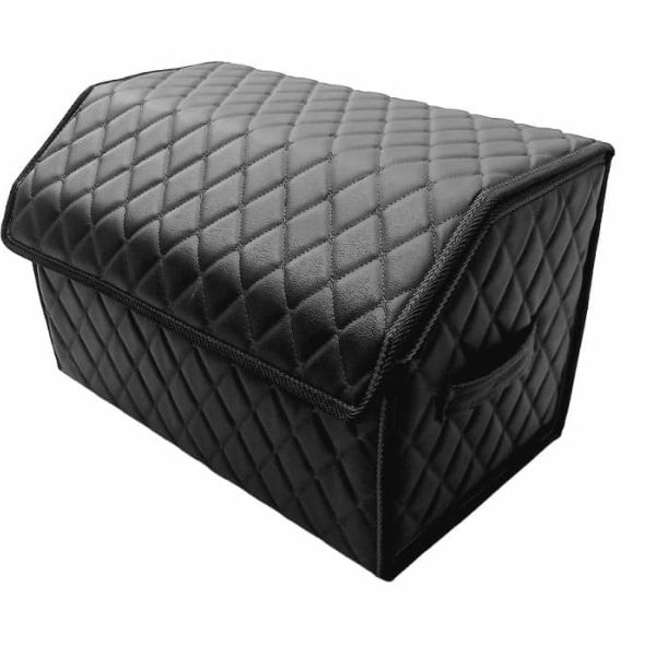 Органайзер сумка в багажник экокожа, черная ,консул (бабочка) с-черный Органайзер сумка в багажник экокожа, черная ,консул (бабочка) с-черный